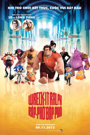 Xem Phim Ráp phờ đập phá - Wreck It Ralph Vietsub - Wreck It Ralph